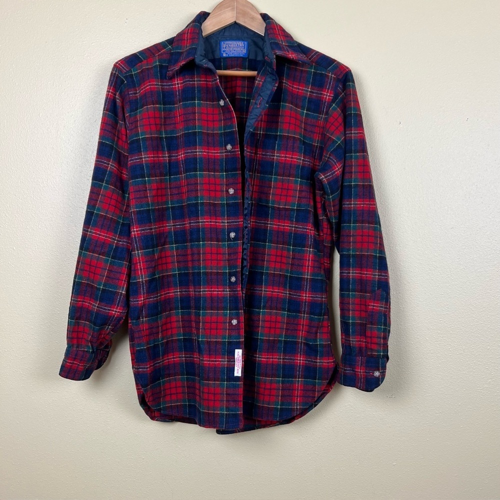 1960’s Vintage Pendleton 100% Wool MacPherson Red Tartan